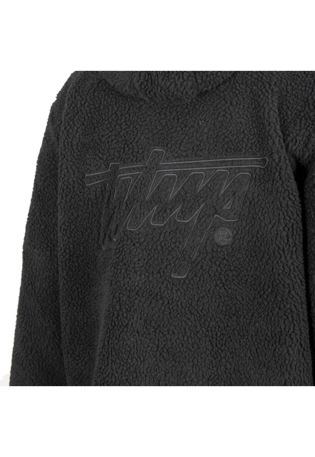 Sherpa Men Full Zipper Black-4