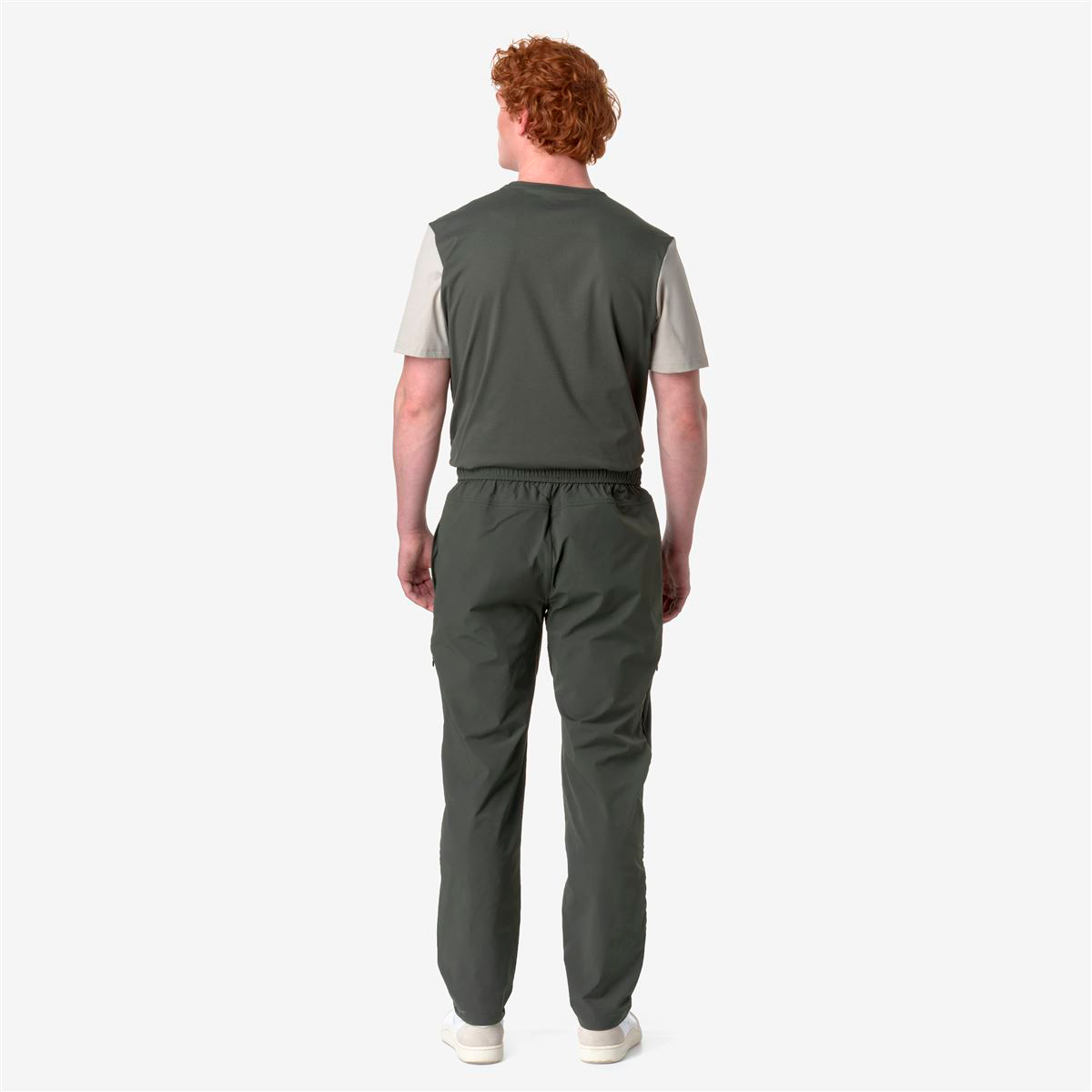 Pantalón K-Way Leonardo Fioravanti Med Green Blackish-4