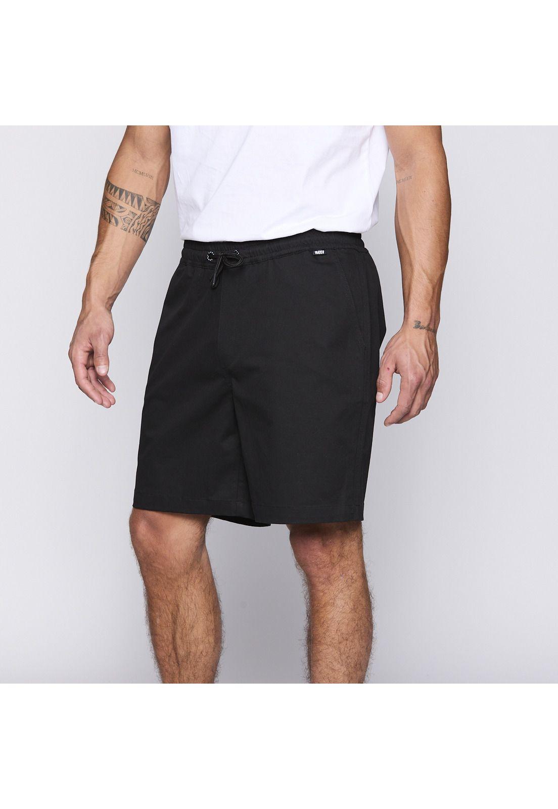 Short Reef Men All Black-2