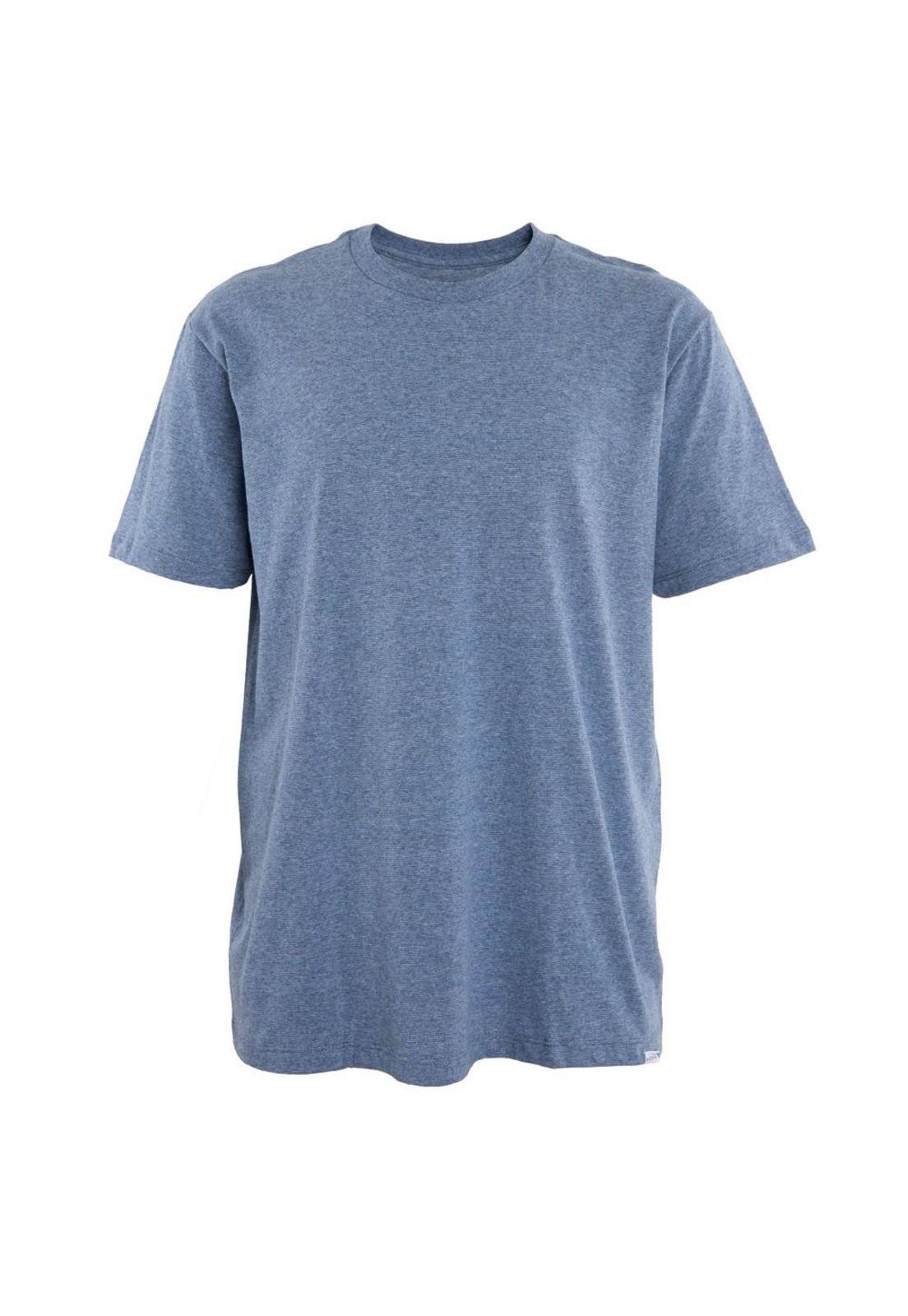 Polera Men Microstripe Tee Denim-0
