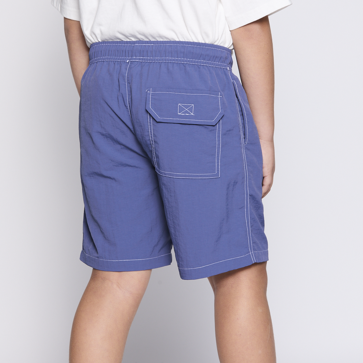 Traje de Baño Reef Kids Solid Blue-3