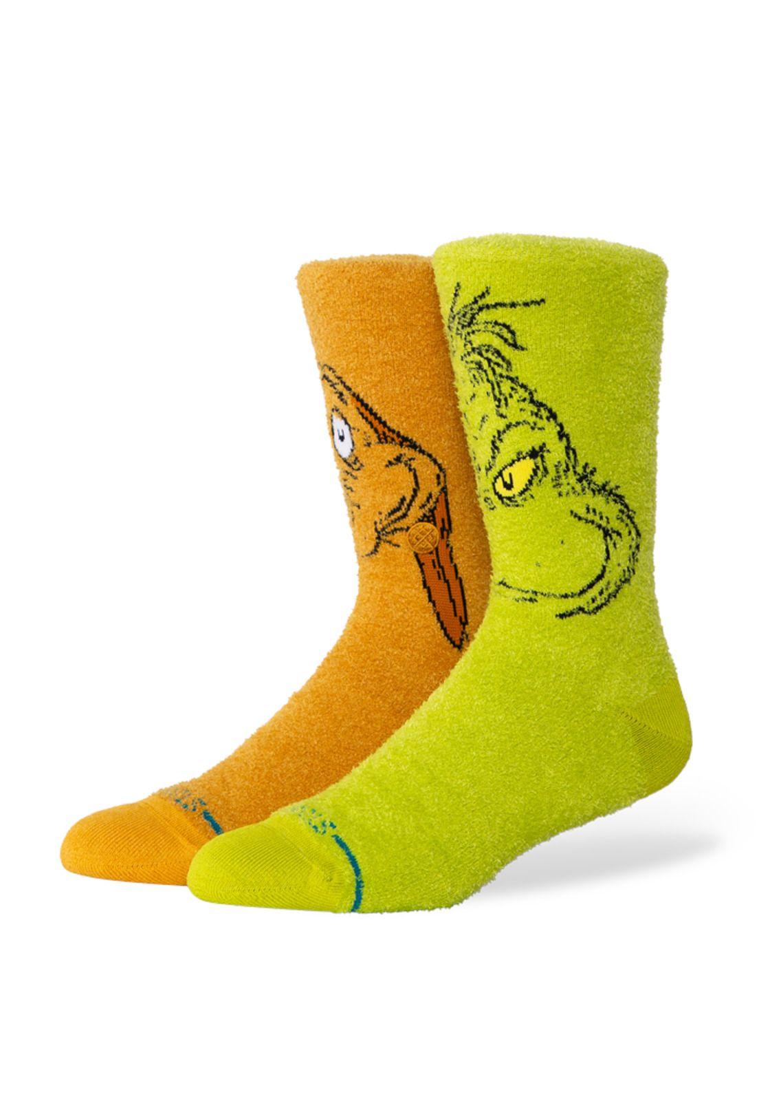 Stance Sock Grinch And Max Green Brown-0