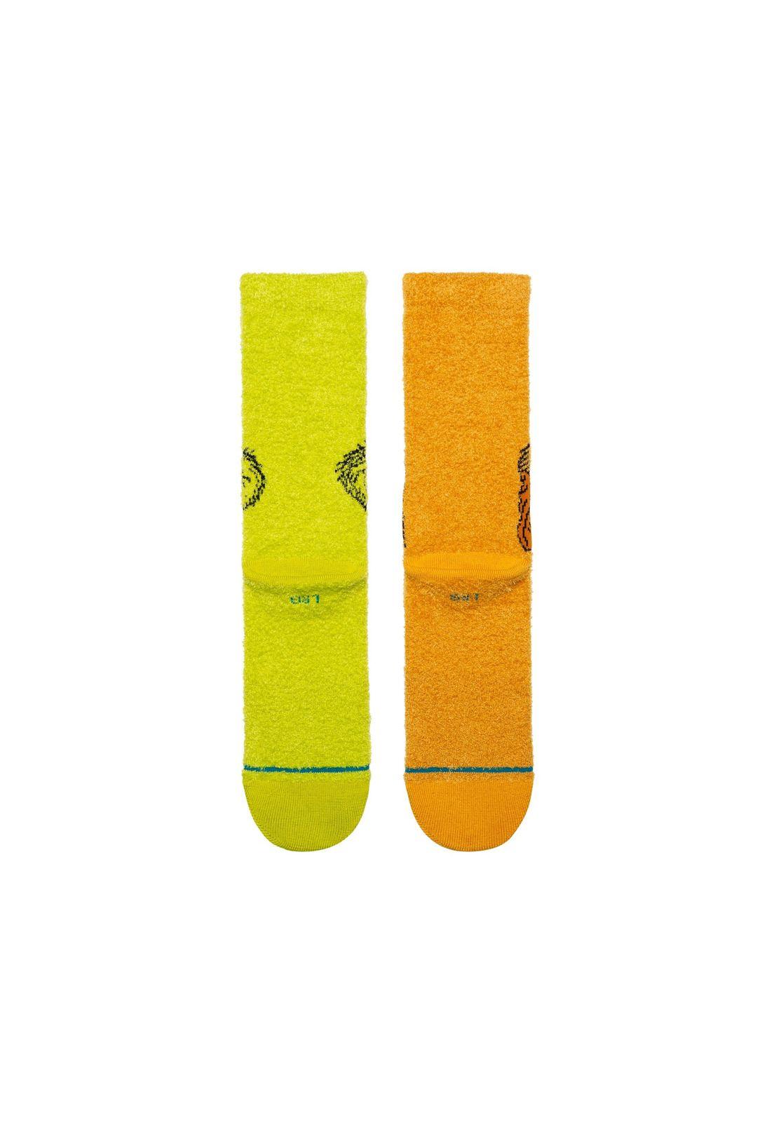 Stance Sock Grinch And Max Green Brown-2