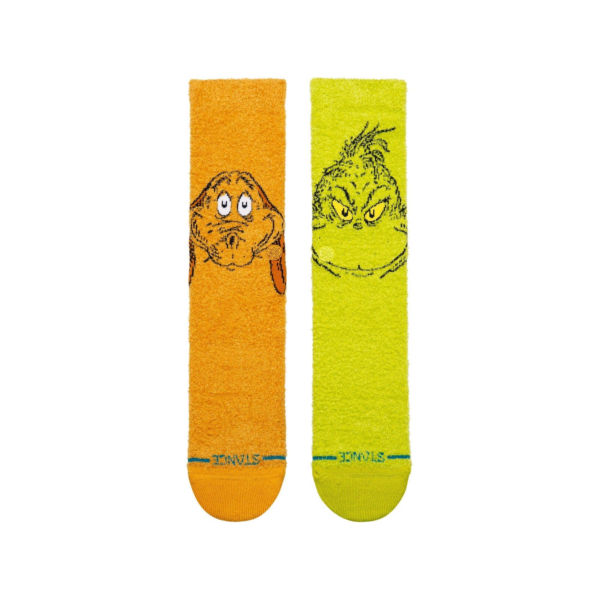 Stance Sock Grinch And Max Green Brown-1