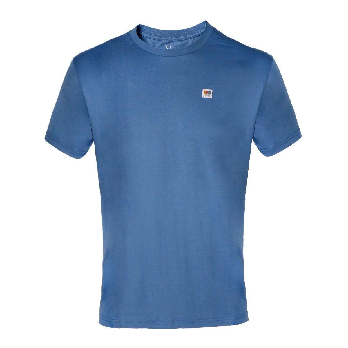 Polera Men Tiny Logo Blue-0