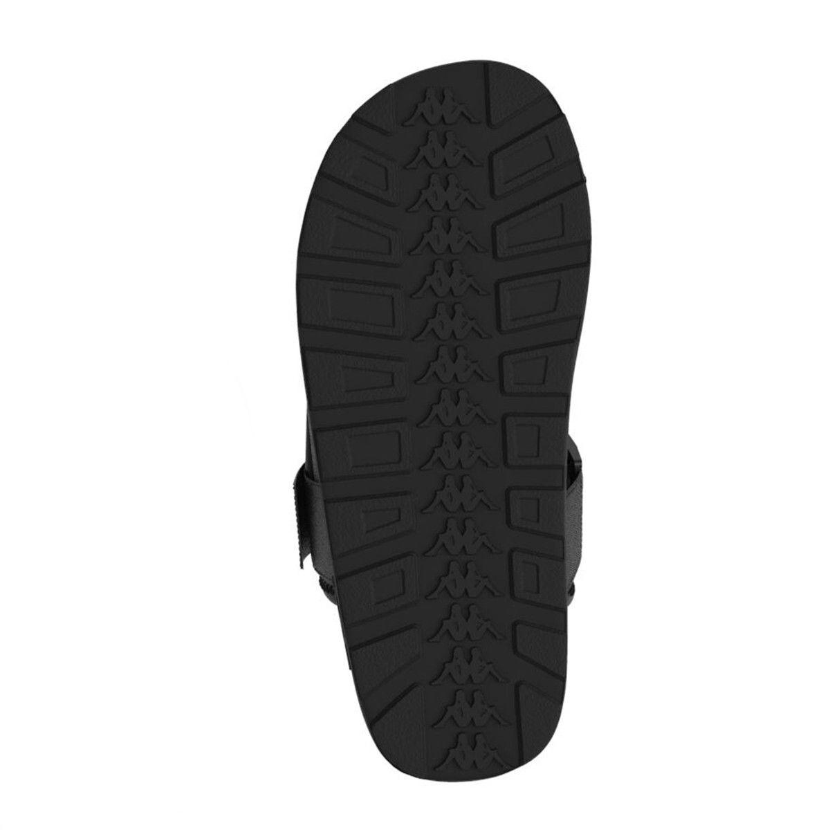 Sandalia 222 BANDA MITEL 1 Black White Black-2