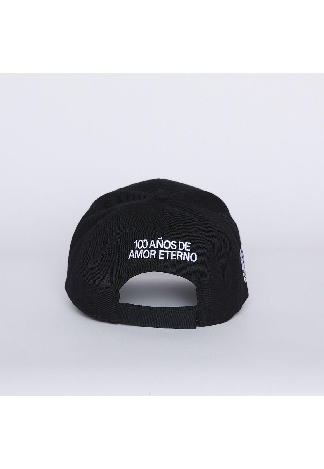 Jockey Colo-Colo 47' Captain Snapback Escudo 100 Años Black-2
