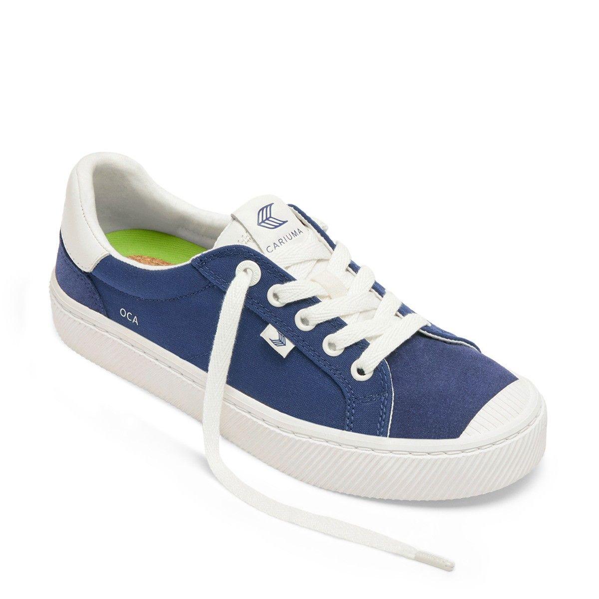 Zapatilla Cariuma Unisex OCA Nylon Suede Bright Navy-1