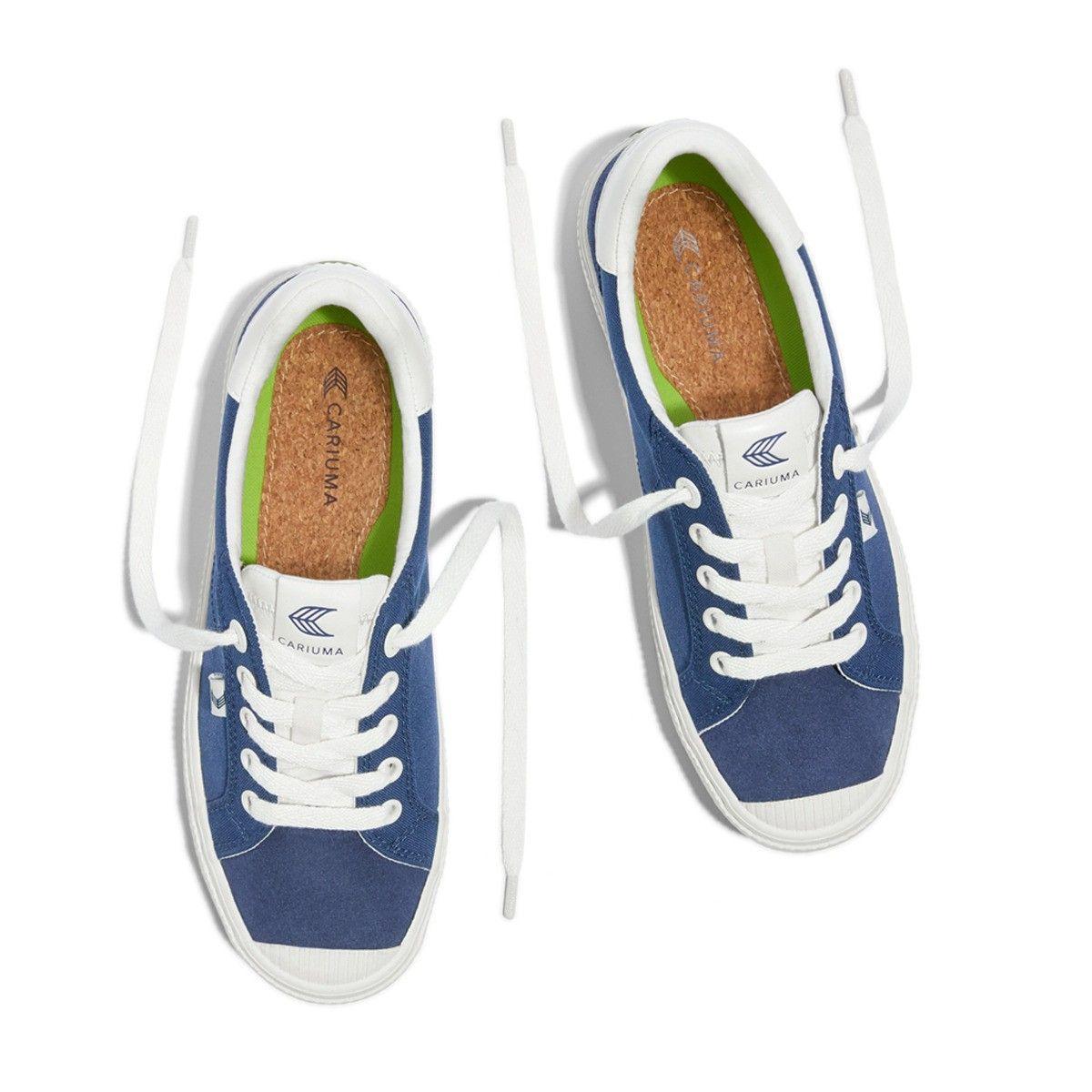 Zapatilla Cariuma Unisex OCA Nylon Suede Bright Navy-2