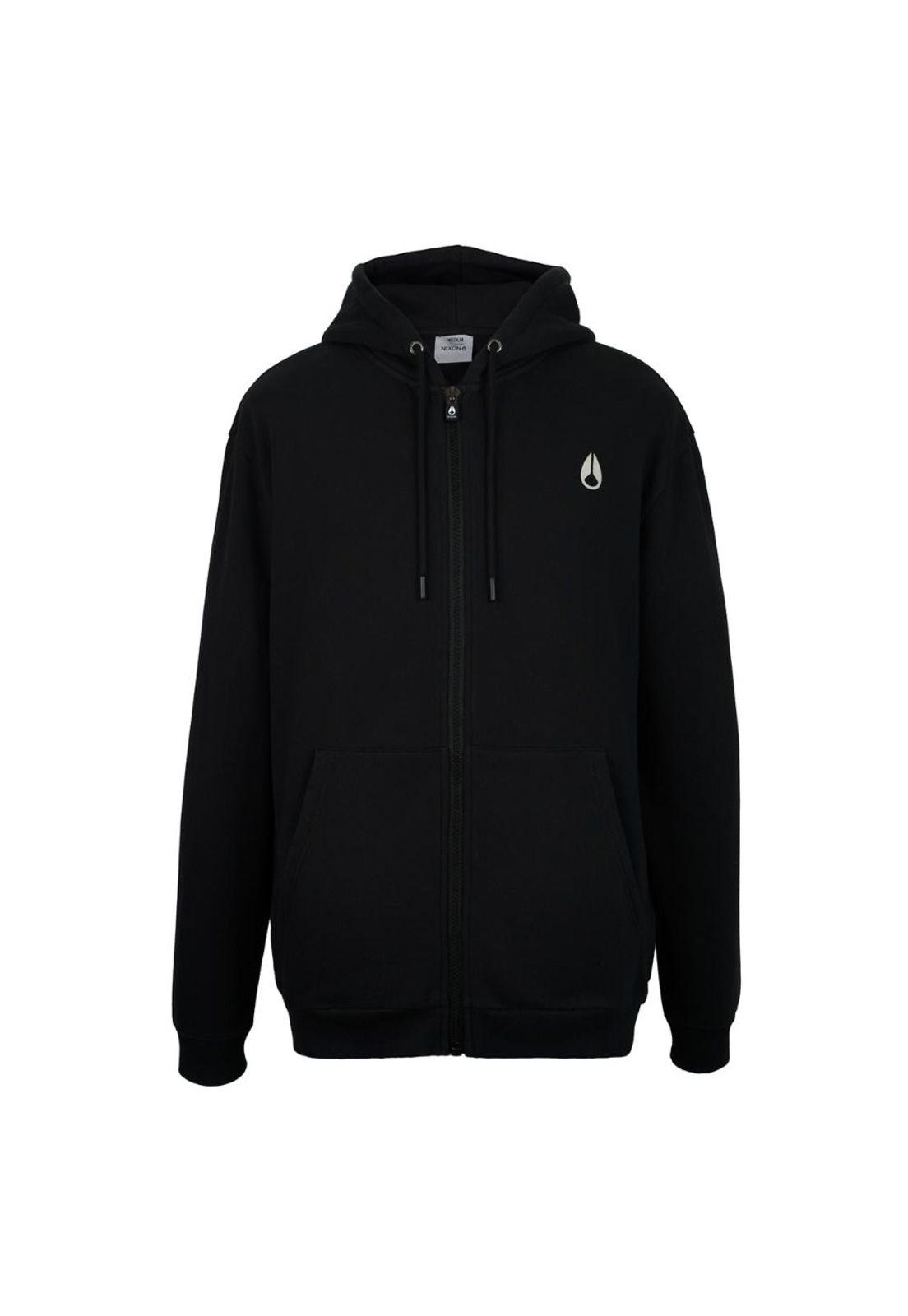 Poleron Nixon Men Full Zipper Icon Black-0