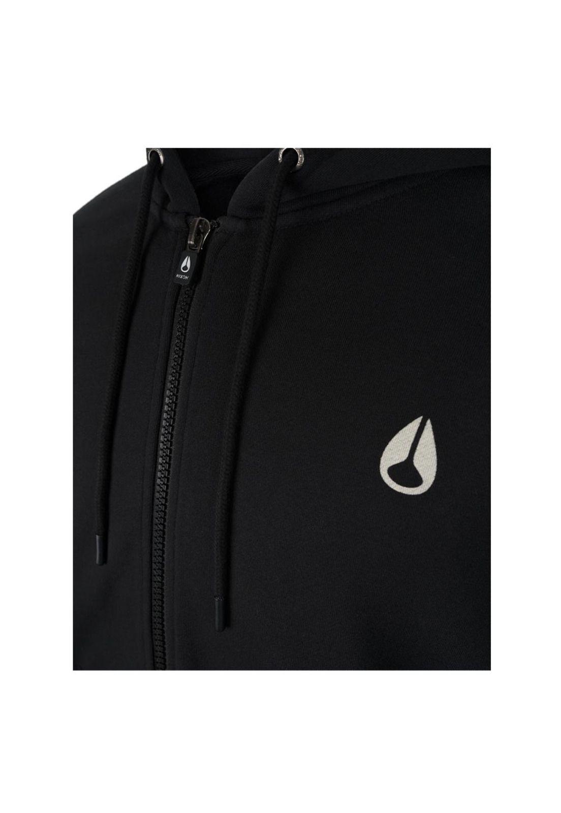 Poleron Nixon Men Full Zipper Icon Black-2