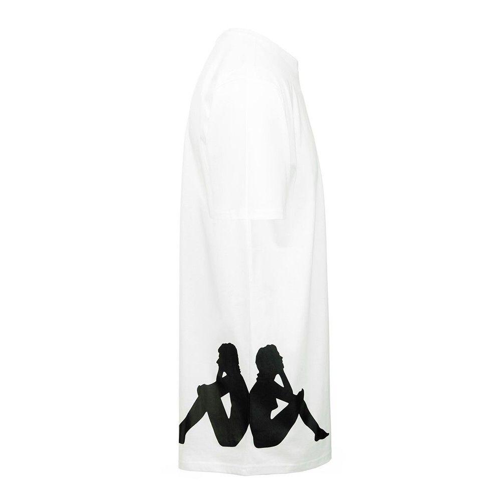 Polera Authentic Fico White Black-1