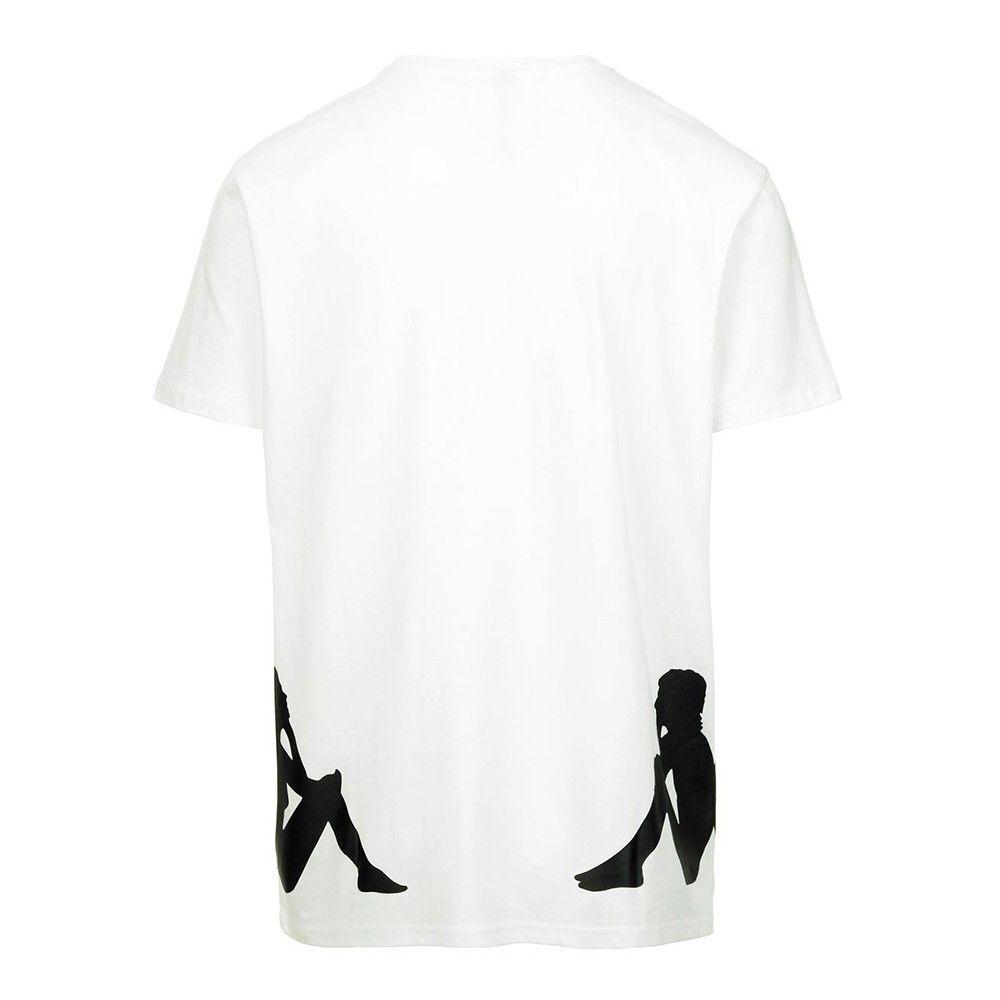Polera Authentic Fico White Black-2