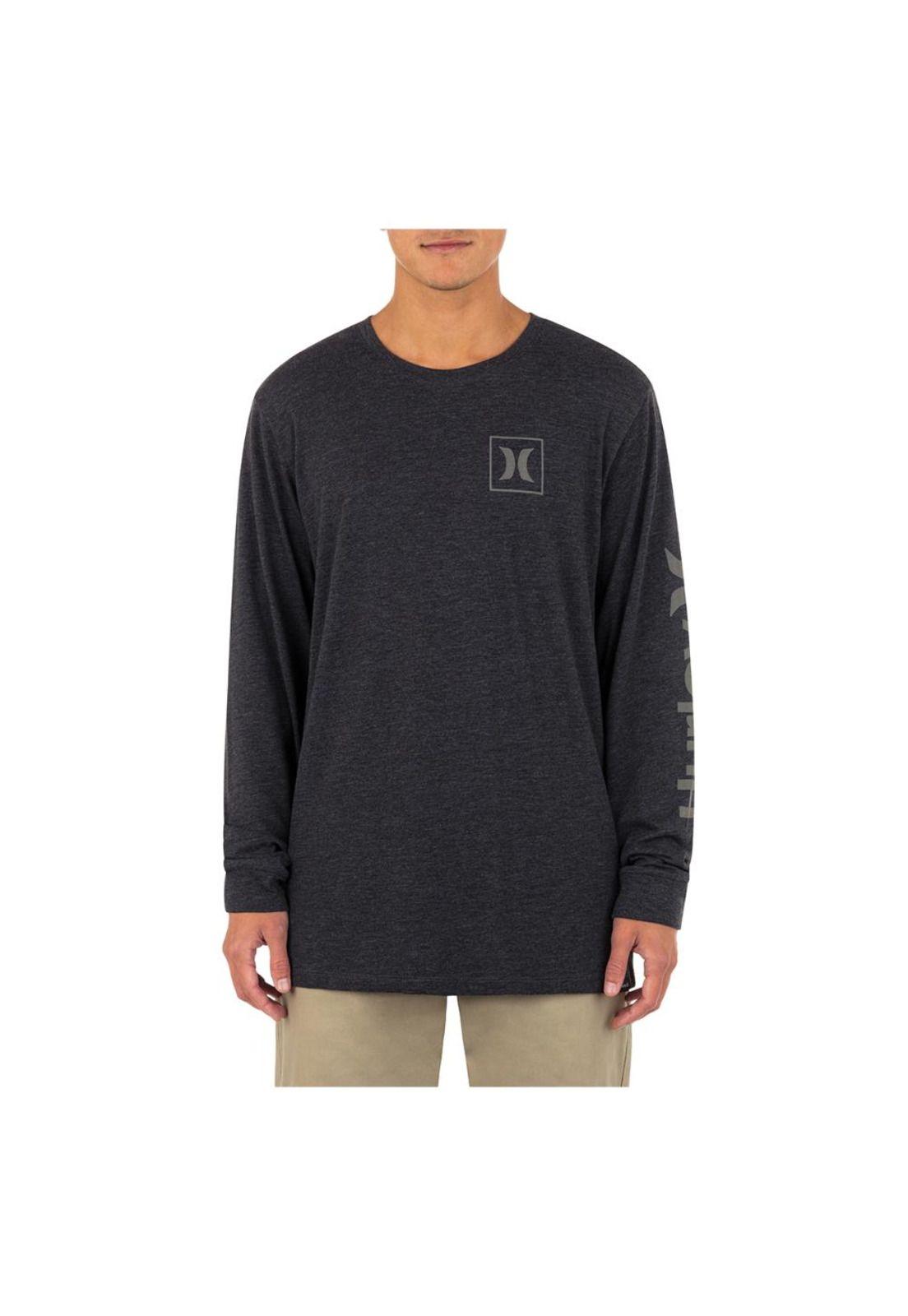 Polera Manga Larga Everyday One And Only Black Heather-2