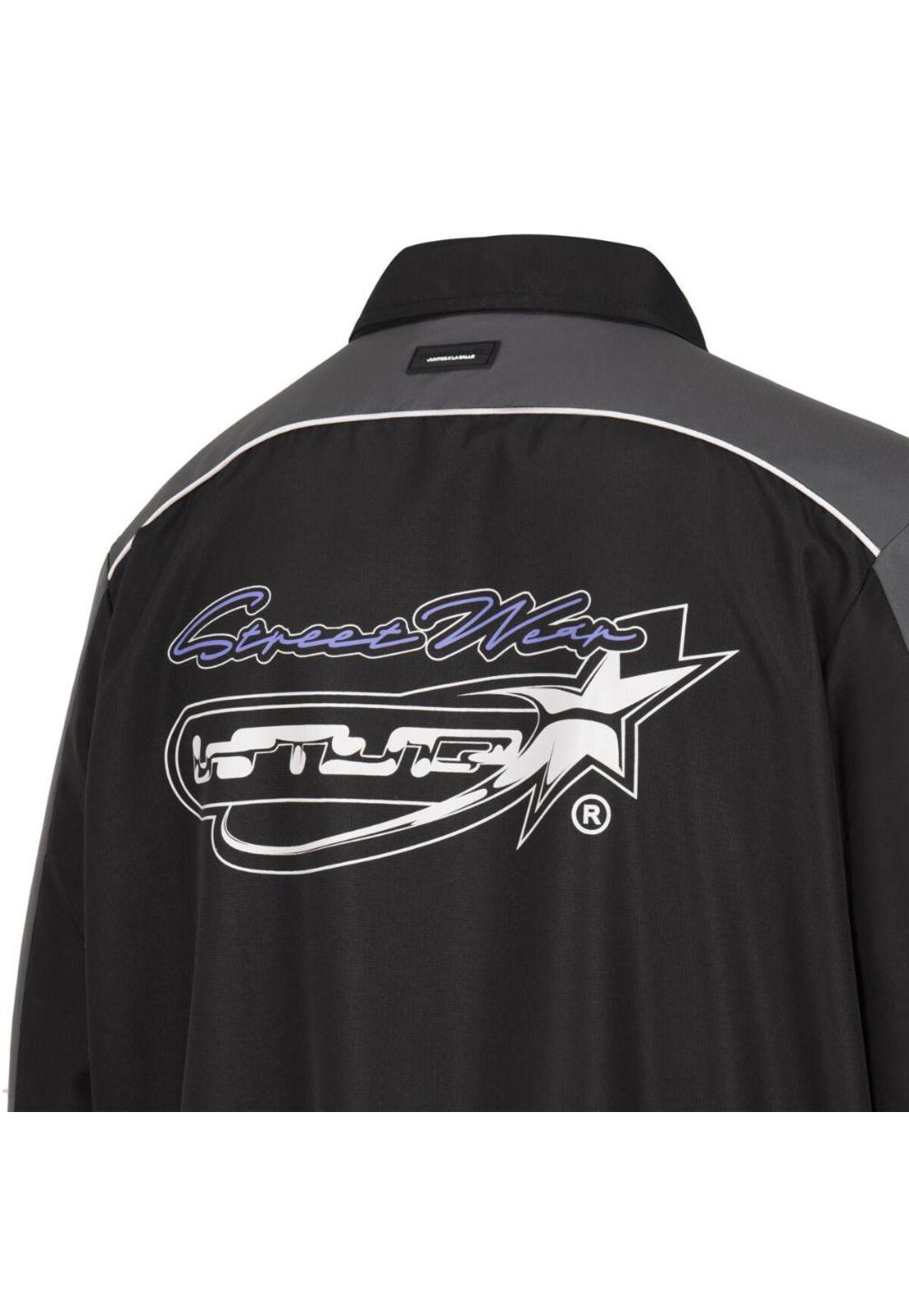 Chaqueta Full Zipper Black Gray Purple-4