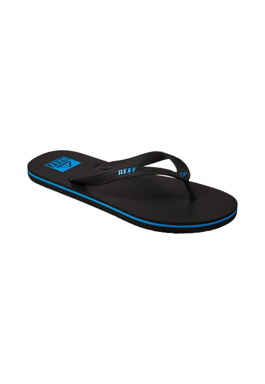 Sandalia Men Seaside Black Hawaiian Blue-0