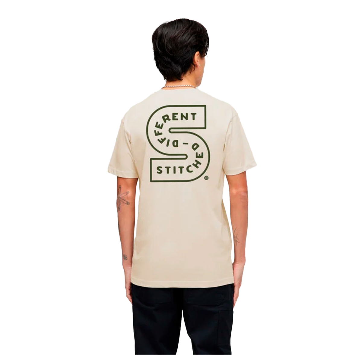 Polera Big S Vintage White-3