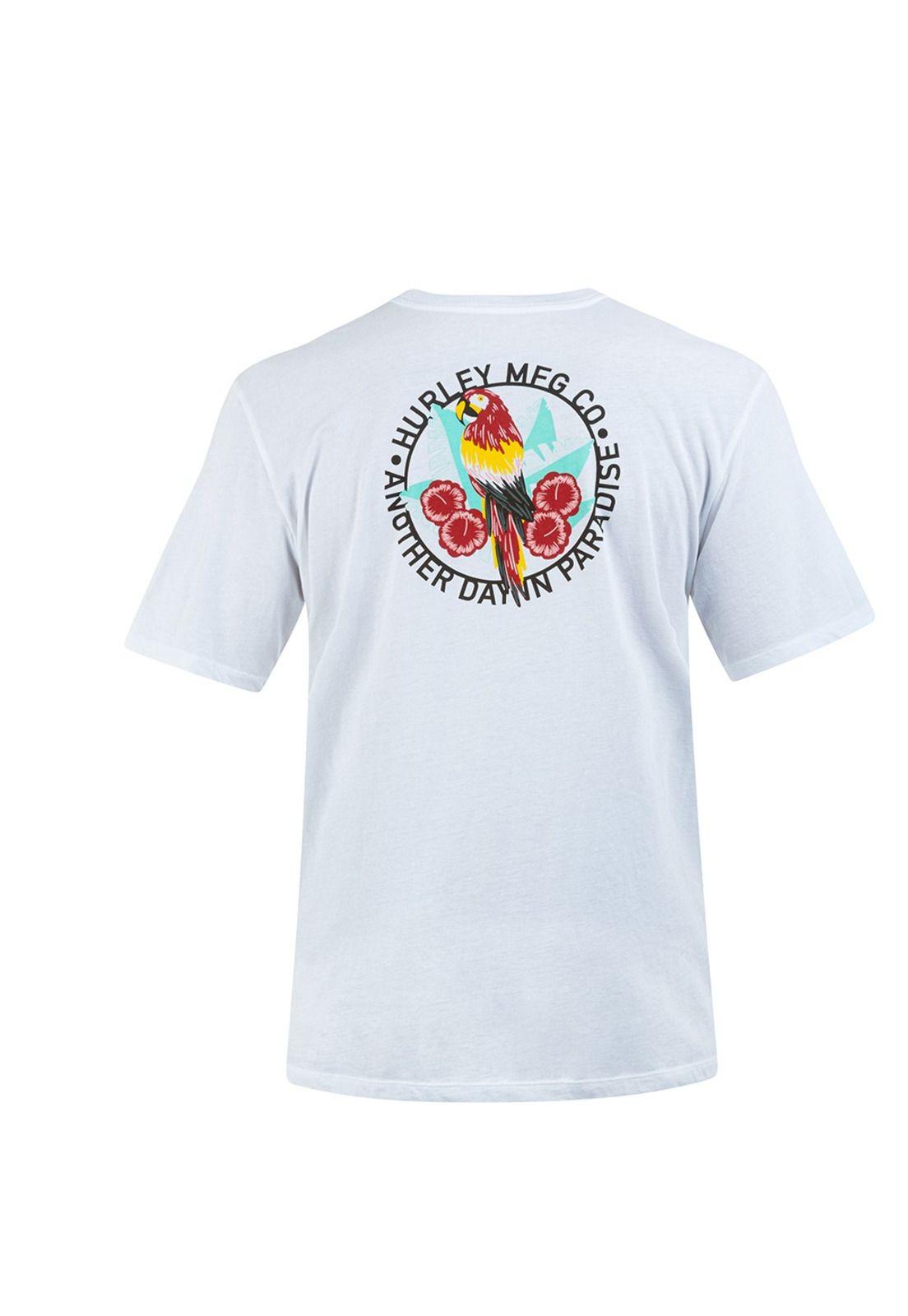 Polera Evd Wsh Parrot White Hurley-1