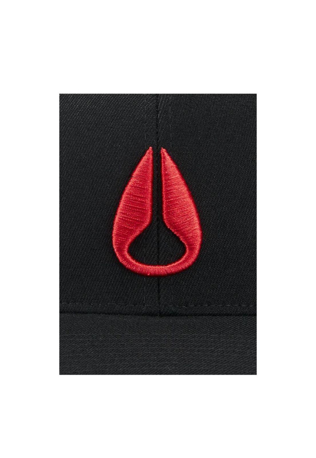 Jockey Deep Down Flexfit Athletic Black Red-3