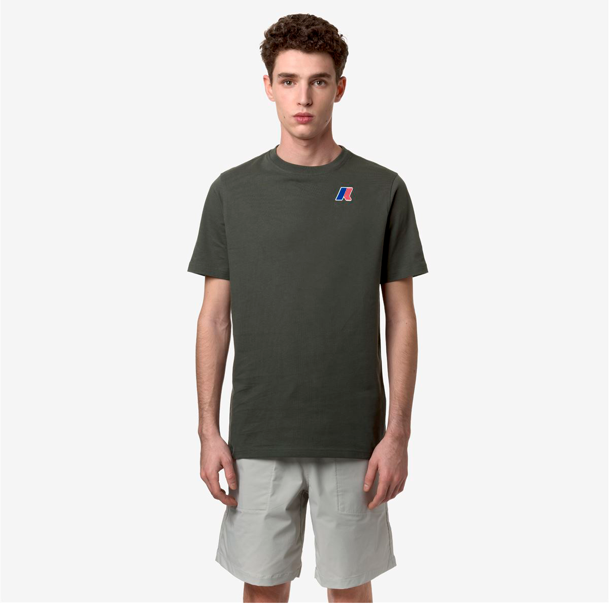 Polera K-Way Leonardo Fioravanti Odom Bgreen Blackish-2