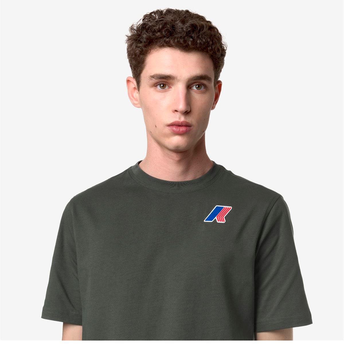 Polera K-Way Leonardo Fioravanti Odom Bgreen Blackish-5