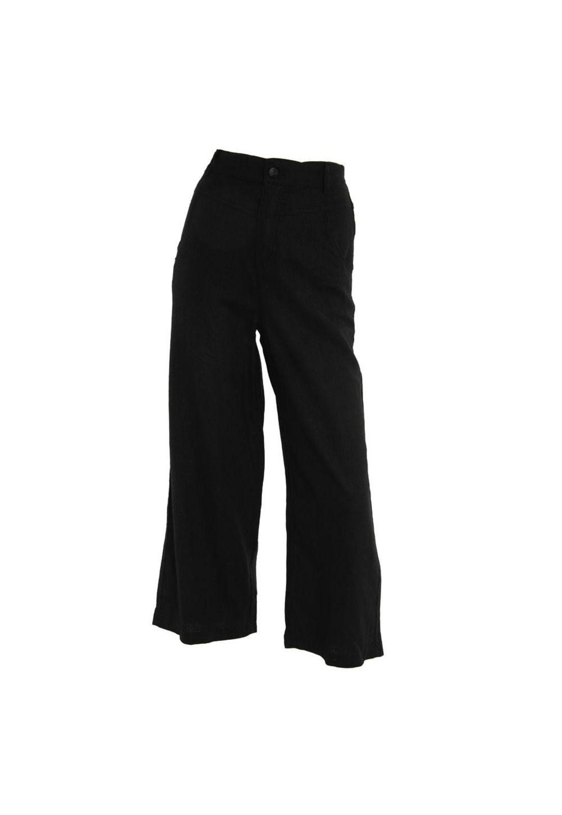 Pantalon Recto All Black-0
