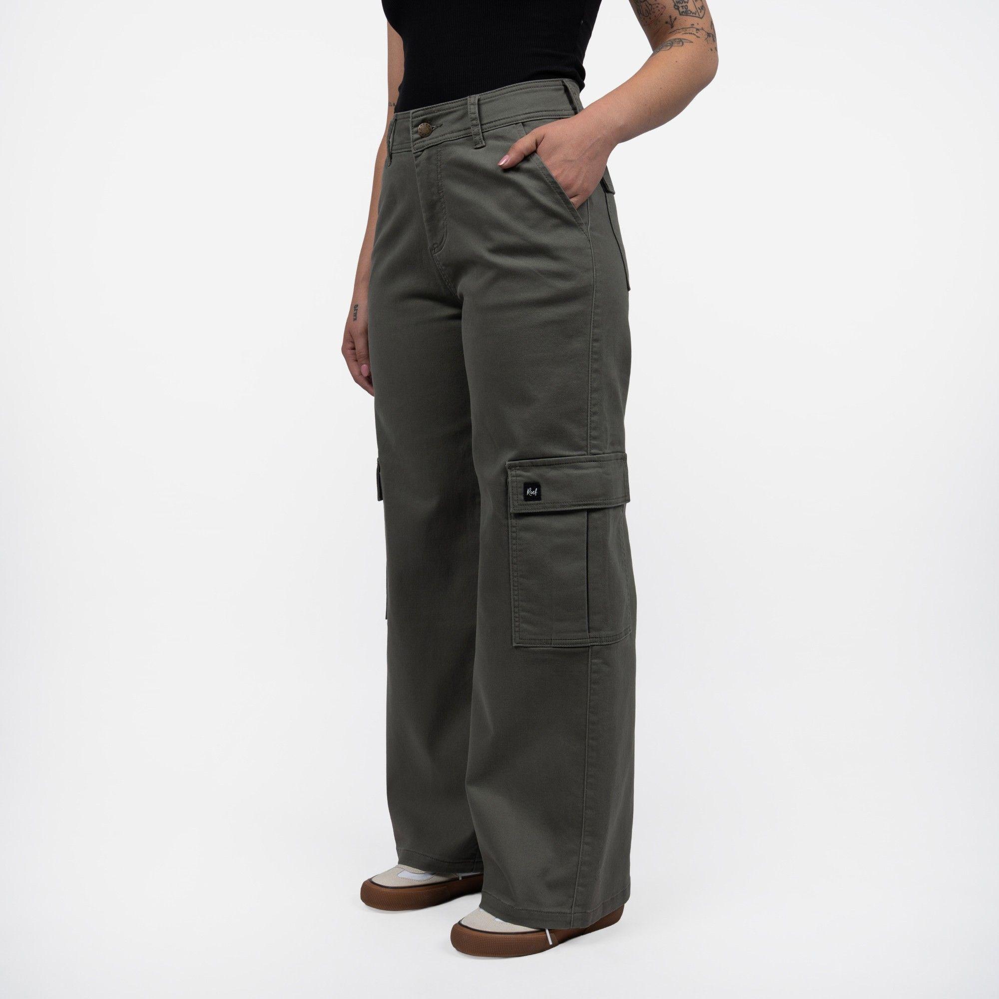 Pantalón Reef Women Cargo Green-2
