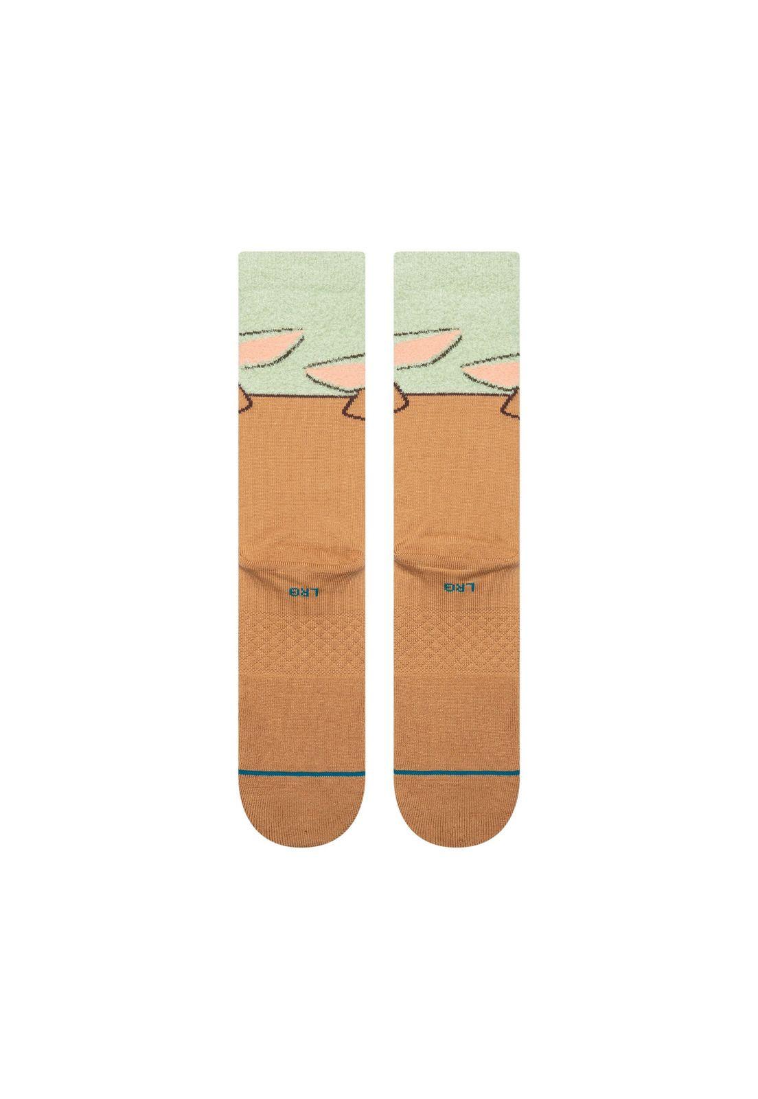 Stance Sock Grogu Hungry Green-2