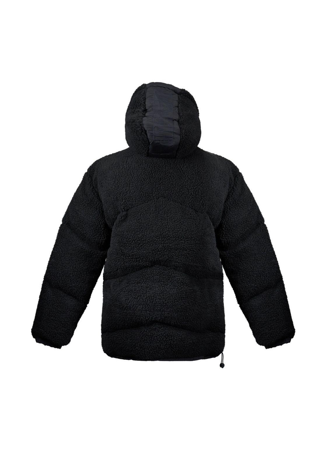Sherpa Whatup Men Full Zipper Black-1