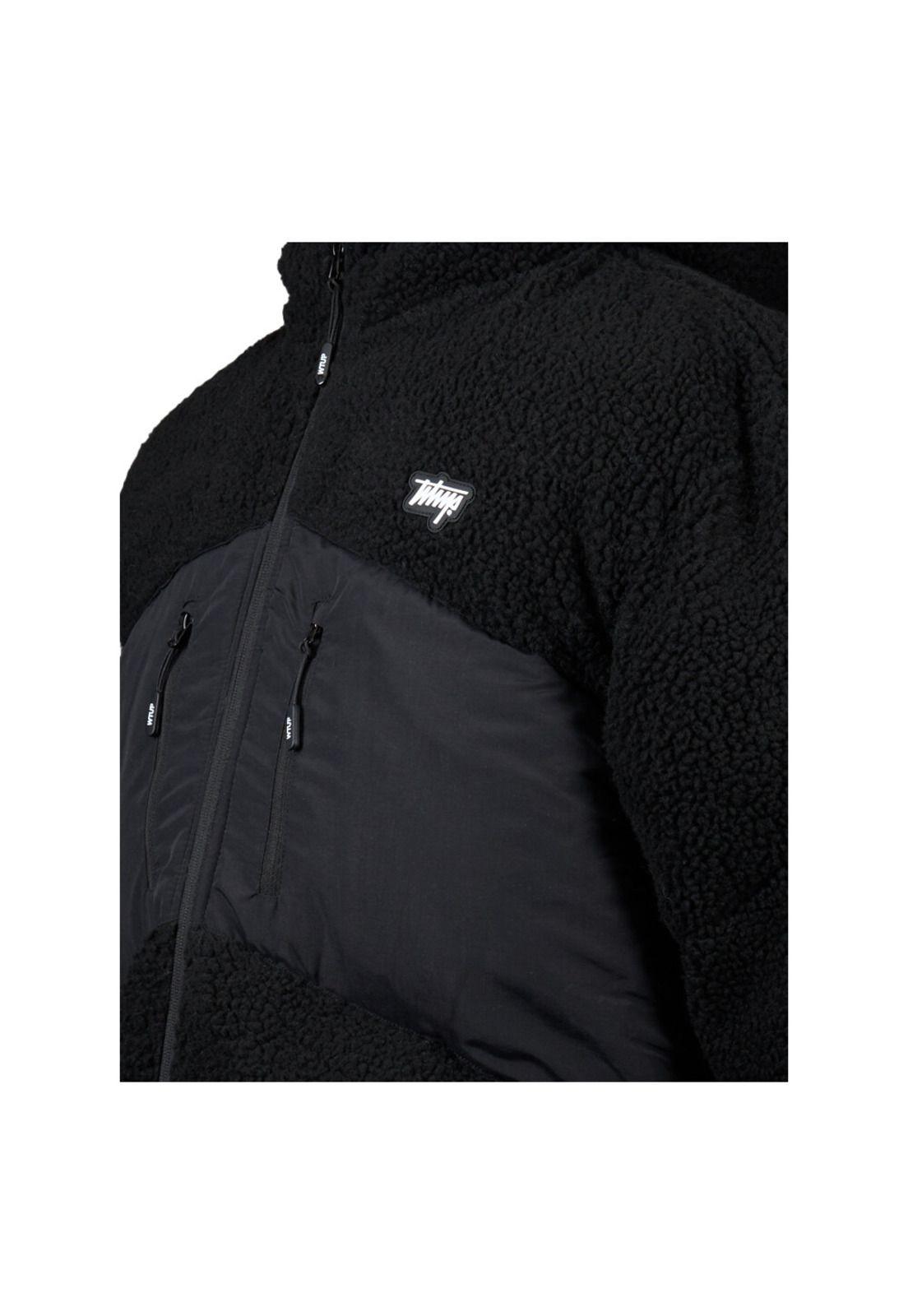 Sherpa Whatup Men Full Zipper Black-2