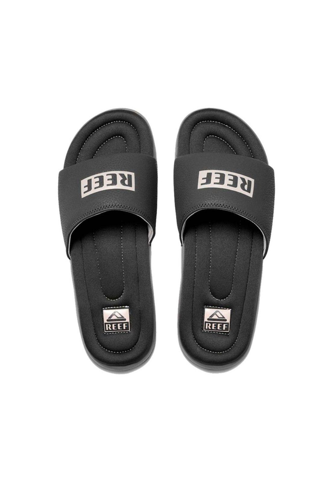 Sandalia Men One Puff Slide Grey White-1