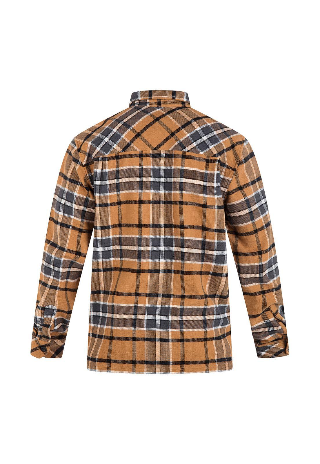 Camisa Santa Cruz Shoreline Flannel Earth-1