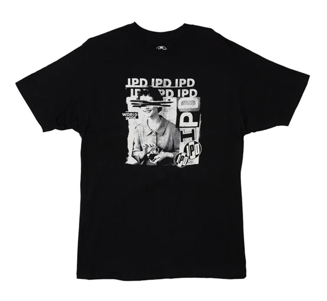 Polera Men IPD Faceplant Y2K Black-1