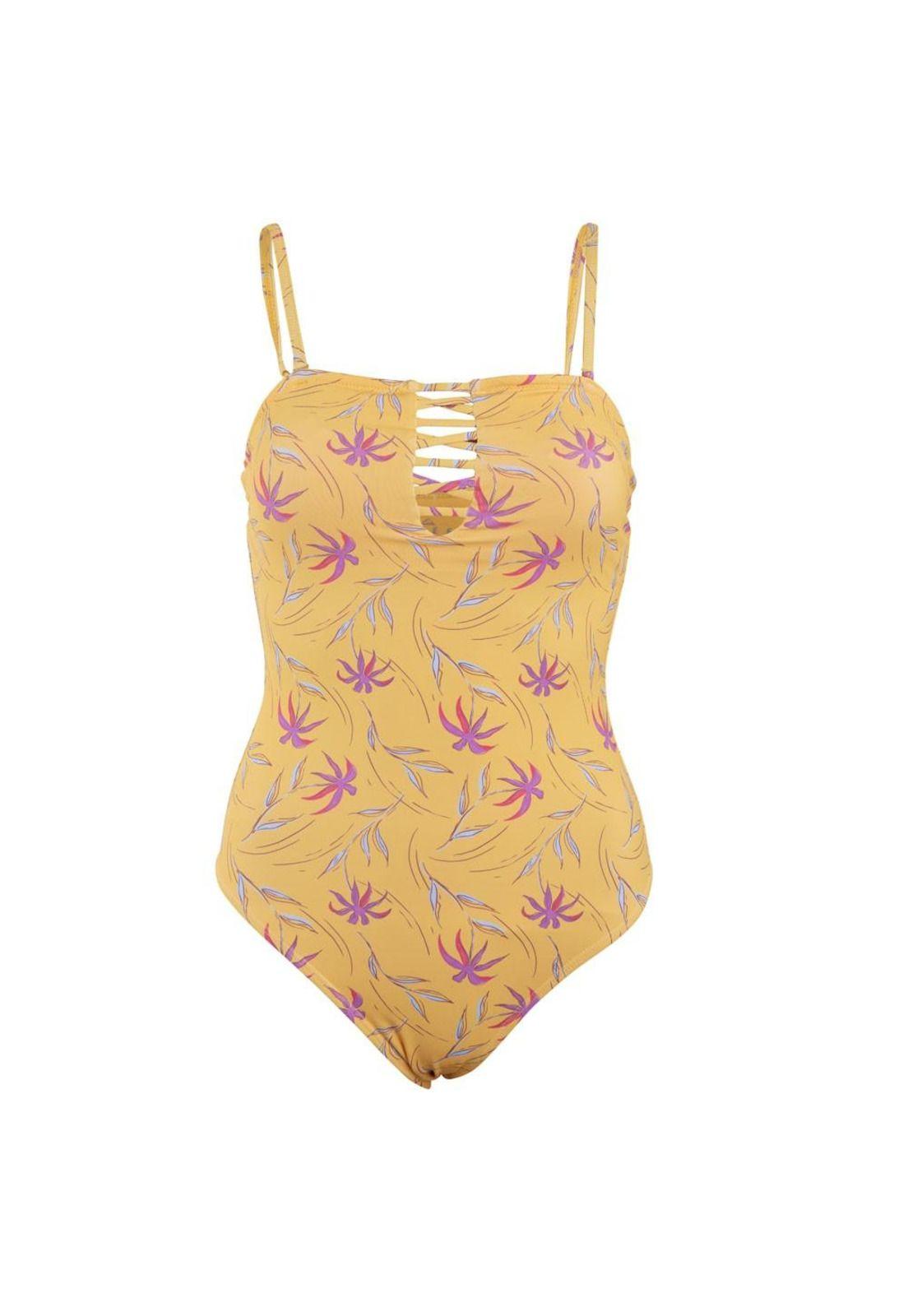 Traje de Baño Strap Ajustable Orange-4