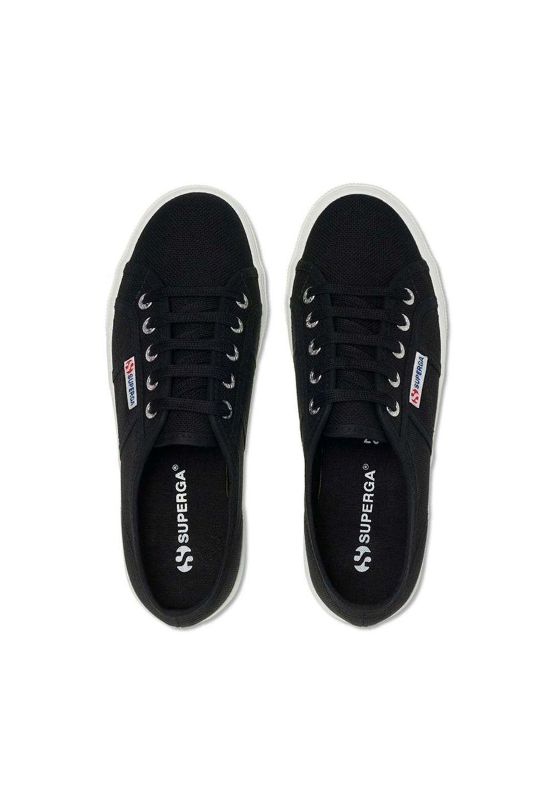 Zapatilla 2730 Mid Platform Black F White-3