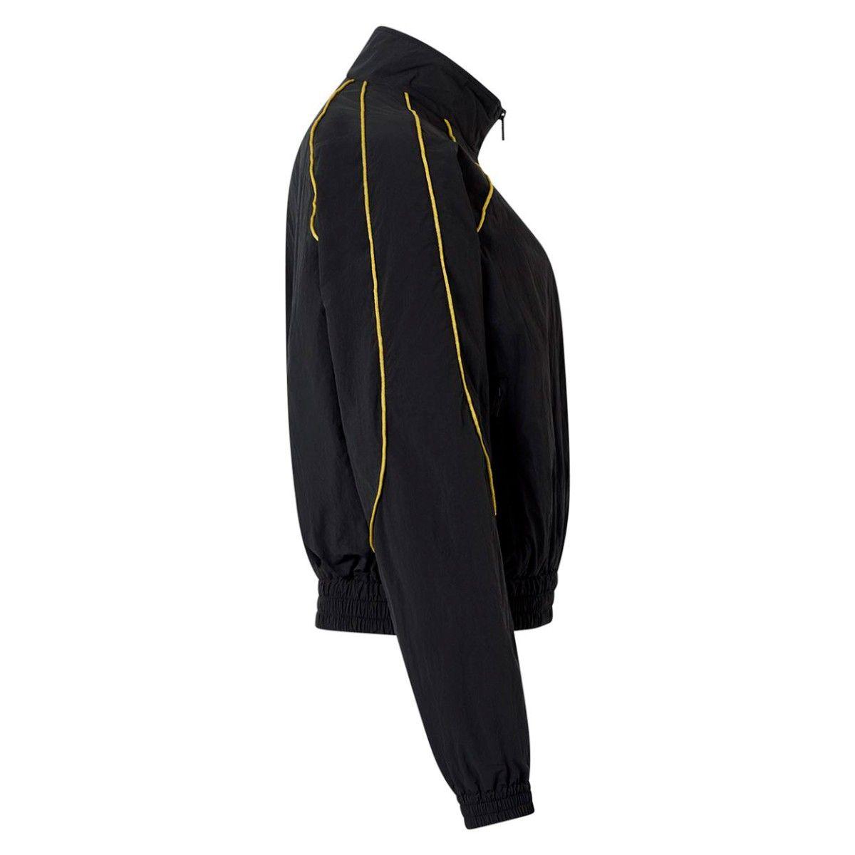 Chaqueta Kappa Women Banda Nolan Black Gold White-1