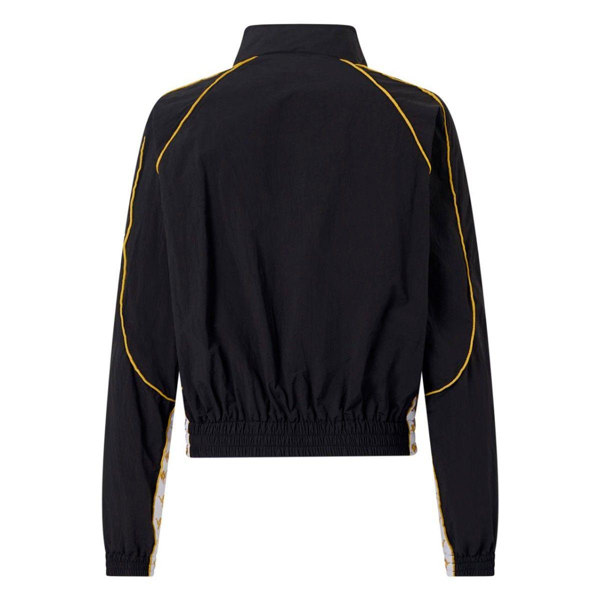 Chaqueta Kappa Women Banda Nolan Black Gold White-2