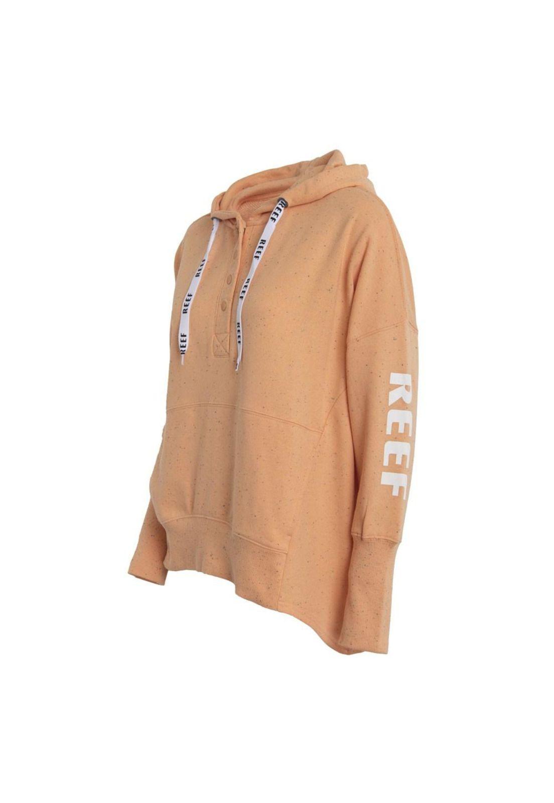 Poleron Women Hoodie Pink Orange-1