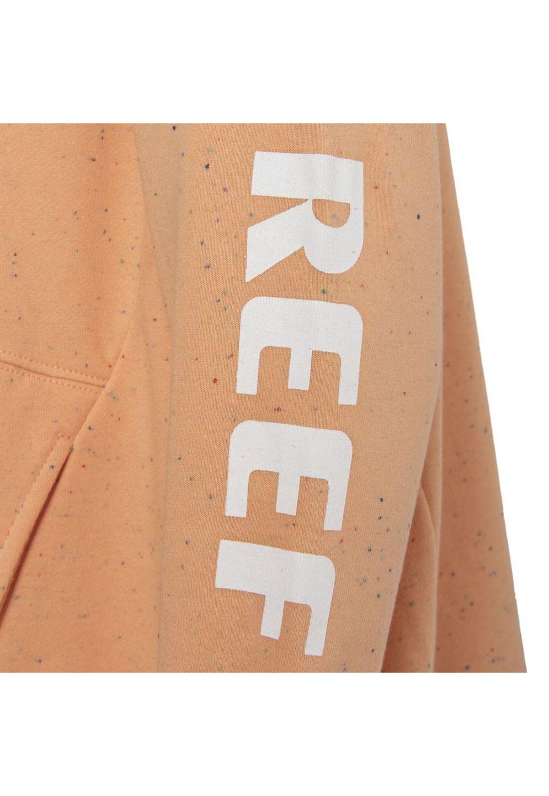 Poleron Women Hoodie Pink Orange-3
