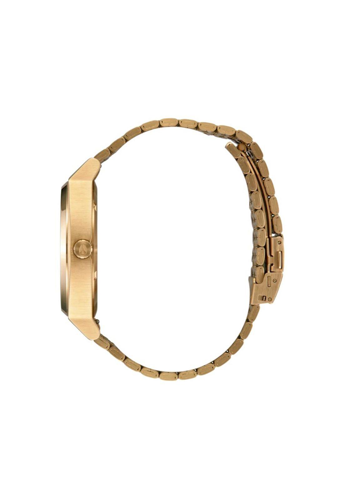 Reloj Time Teller Solar All Gold Black-3