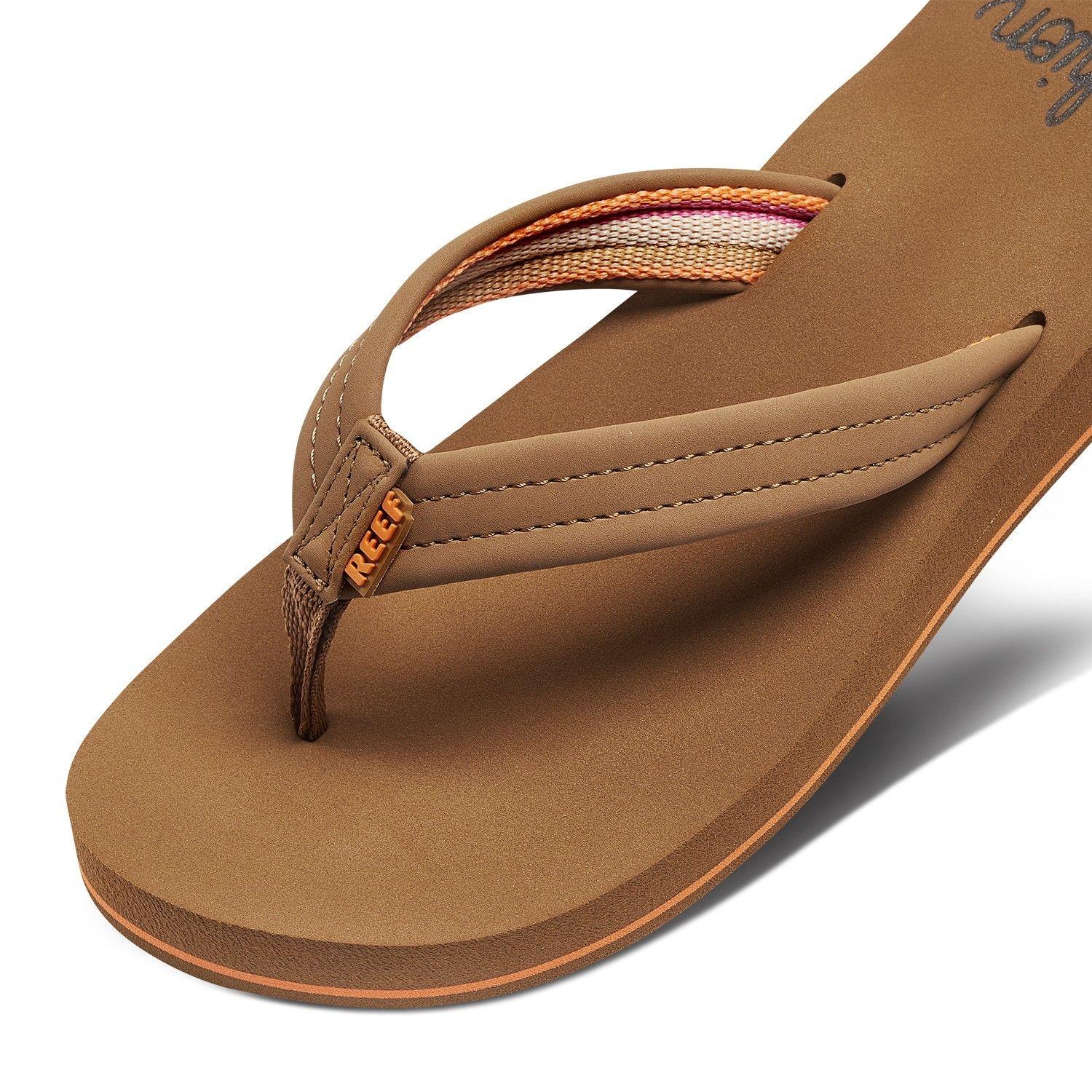 Sandalia Reef Women Cushion Breeze Tan Smooth-2