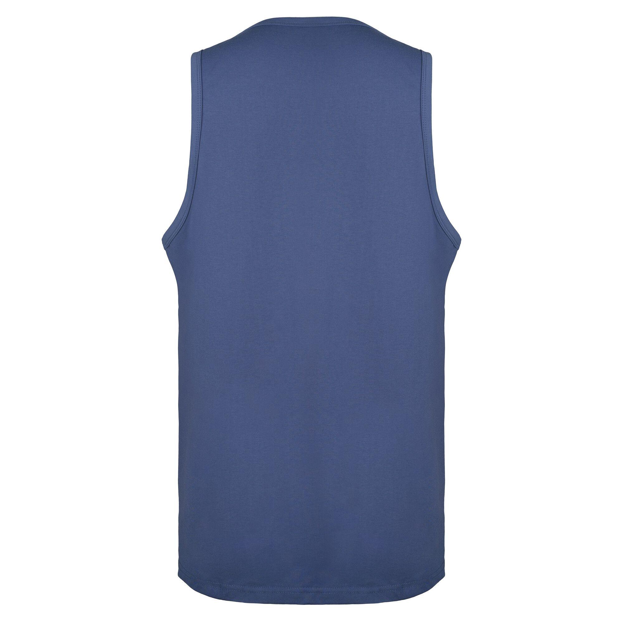 Poleras S/M Reef Hombre Azul-1