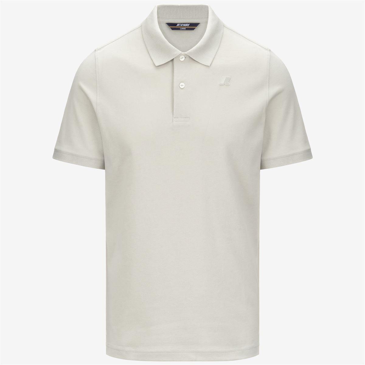 Polera K-Way Men Amedee Pique Beige Light-0