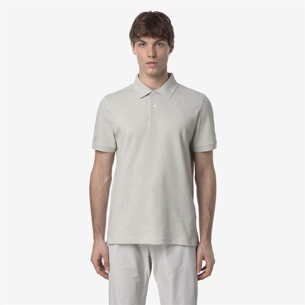 Polera K-Way Men Amedee Pique Beige Light-1