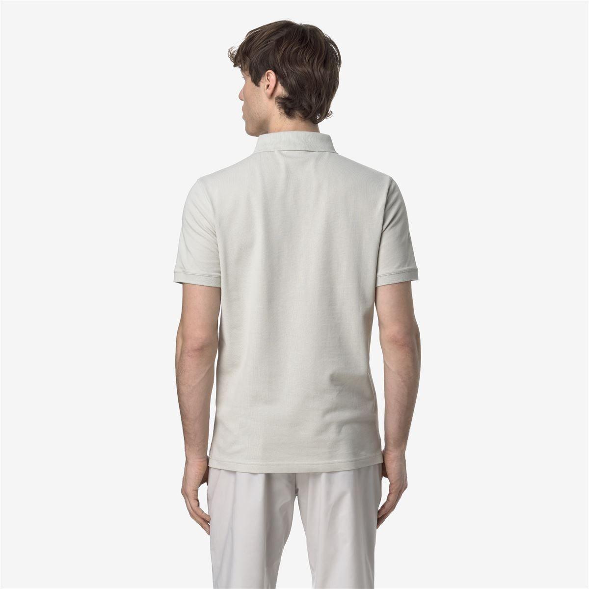 Polera K-Way Men Amedee Pique Beige Light-3