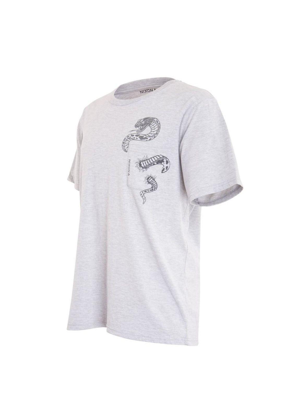 Polera Men Snake Pocket Gray-1