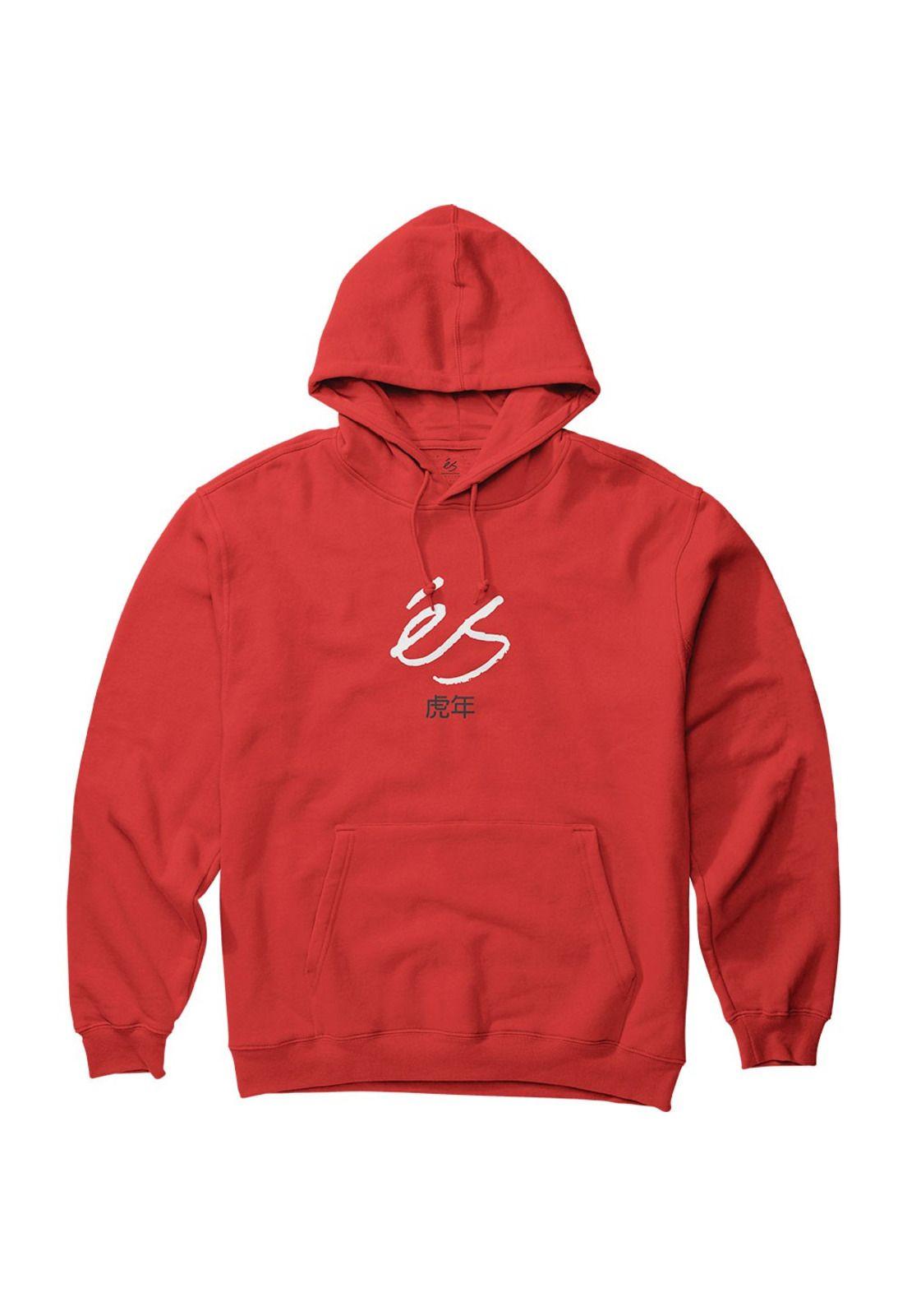 Poleron Tiger Hoodie Red-0