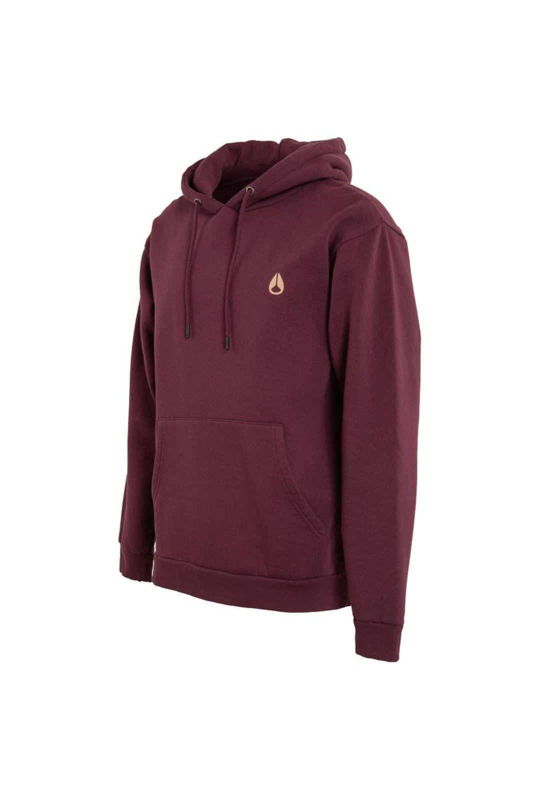Poleron Men Zipper Snake Burgundy-1