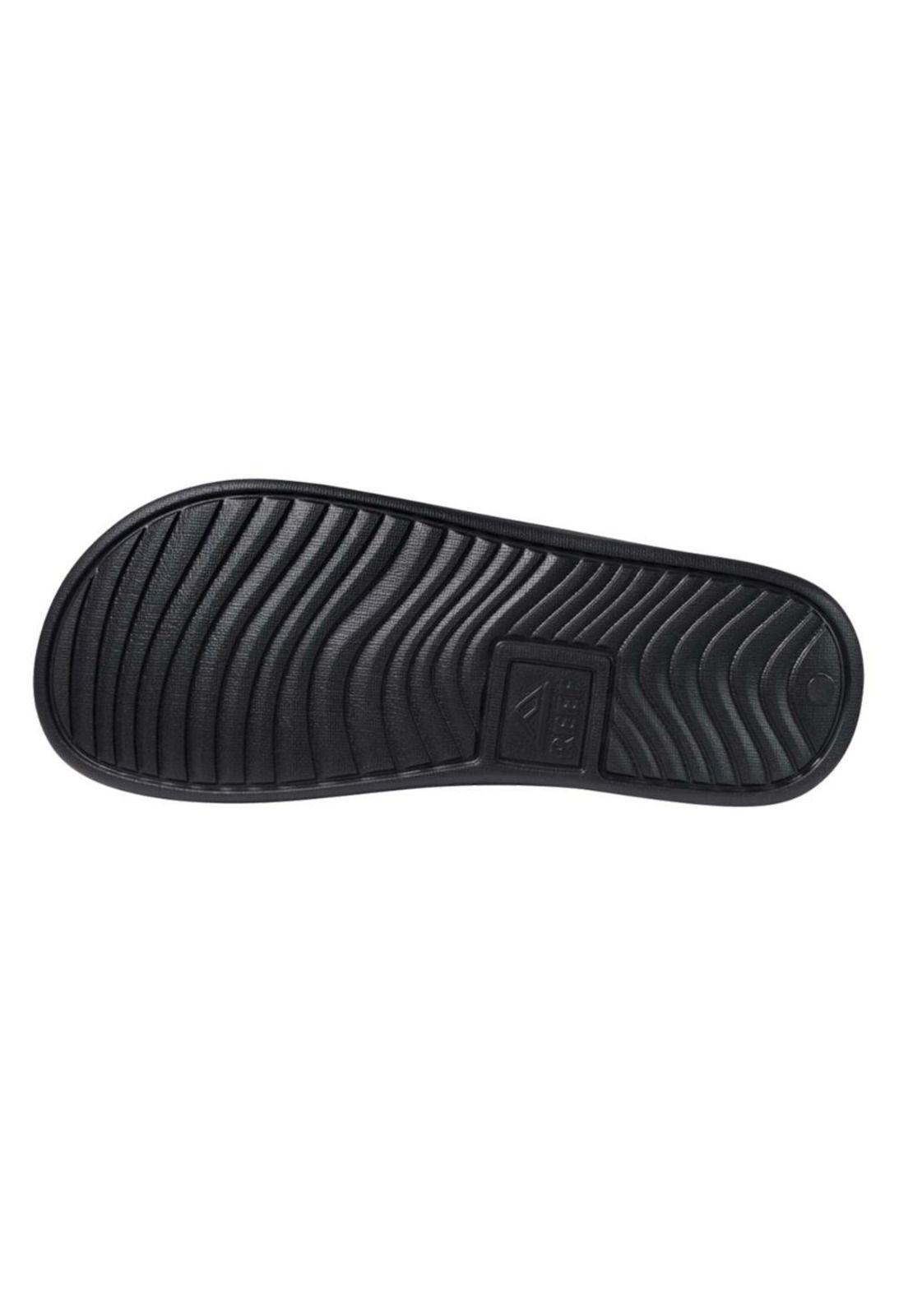 Sandalia Women One Slide Black Gold-2