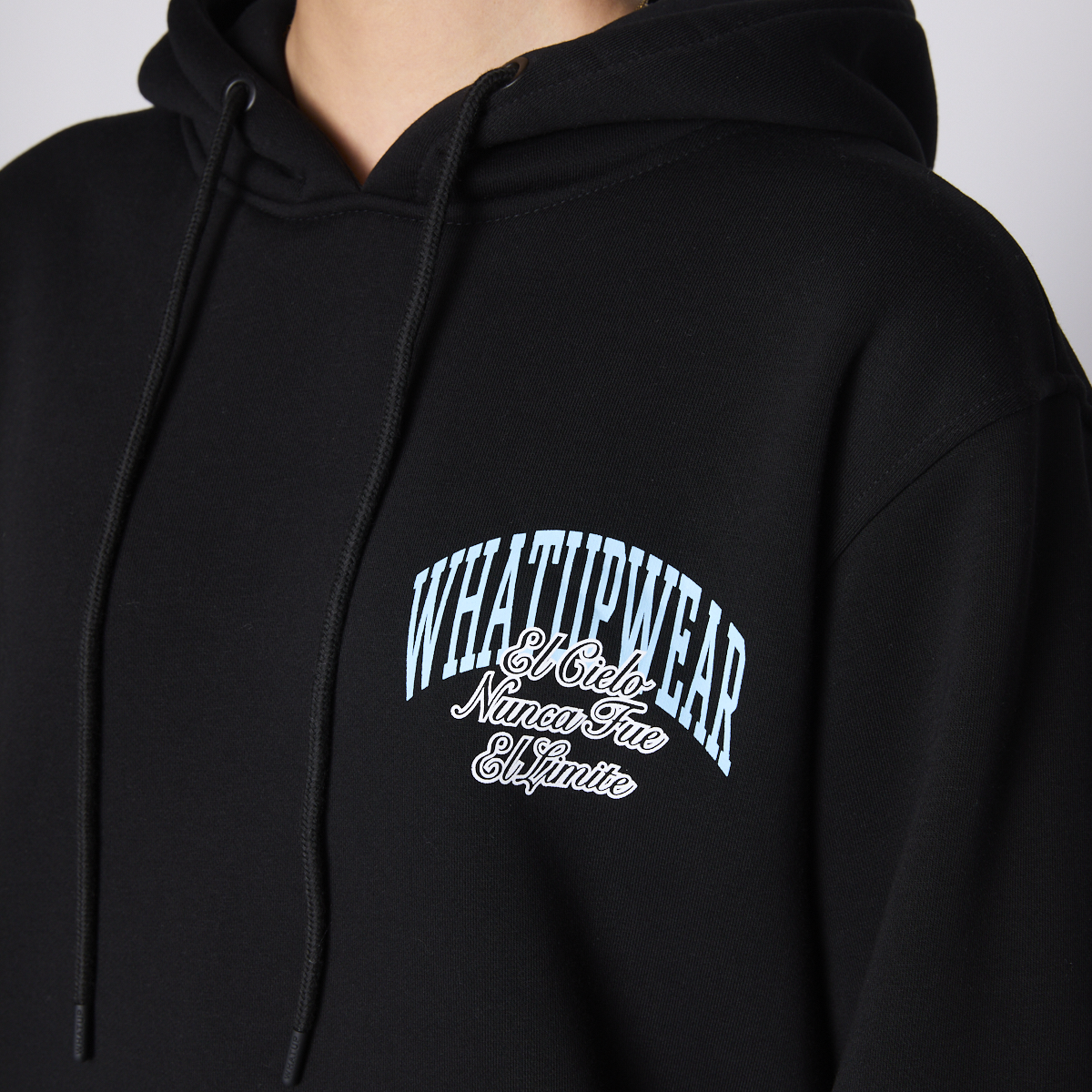 Polerón Whatup "El Cielo Nunca fue el Limite" Black-4